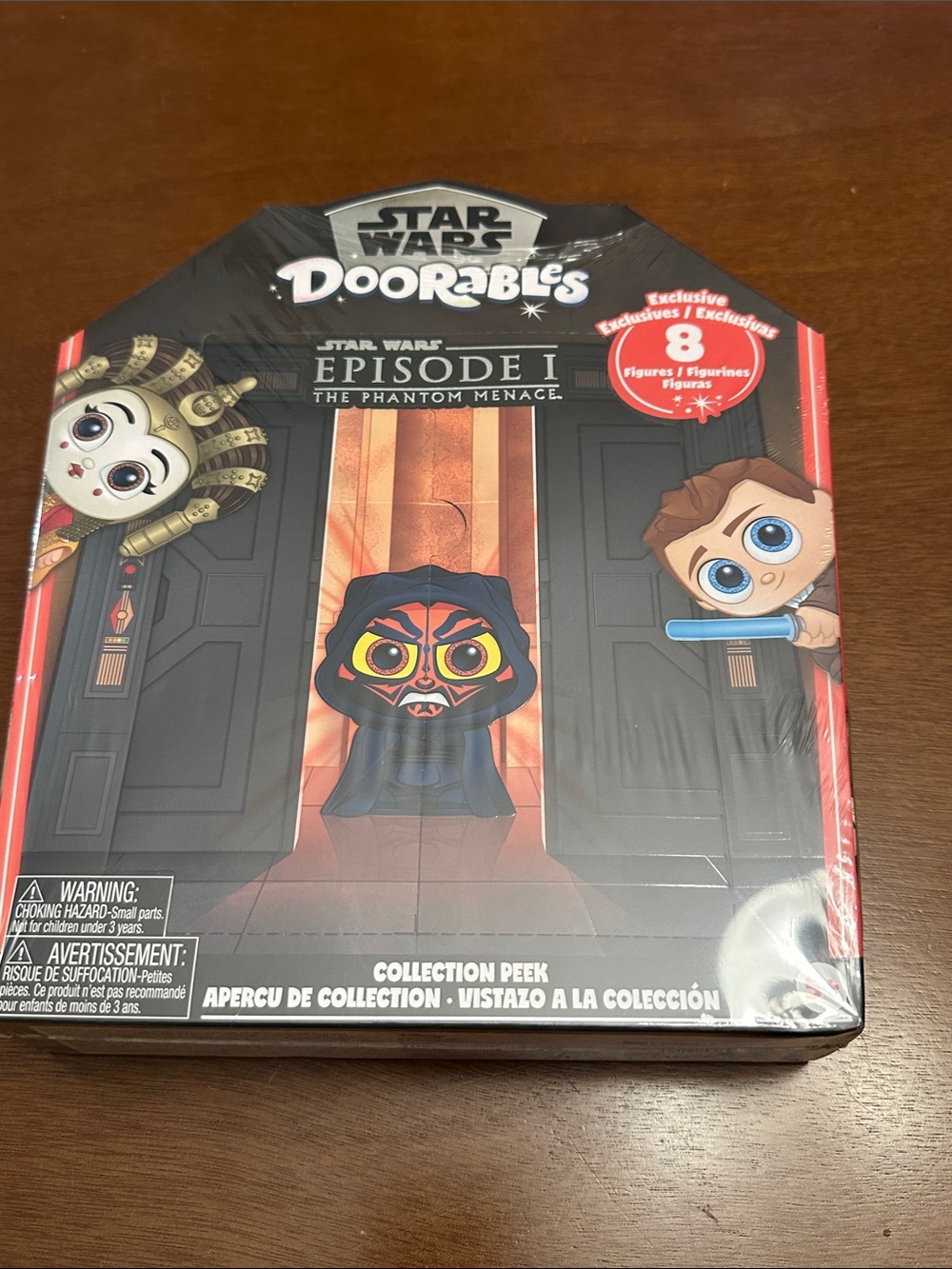 Star Wars Doorables Episode I The Phantom Menace Collection Peek 8 Figure Set